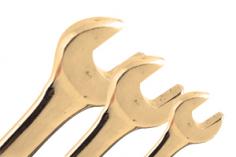 Gold spanner image.