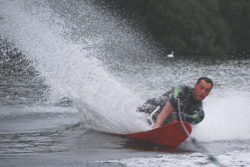 Qualifying for the World Disabled Waterski Championships